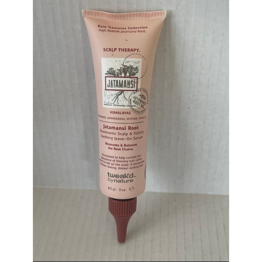 Tweak'd By Nature Scalp Therapy Jatamansi Root Serum 3oz NWOB SEALED